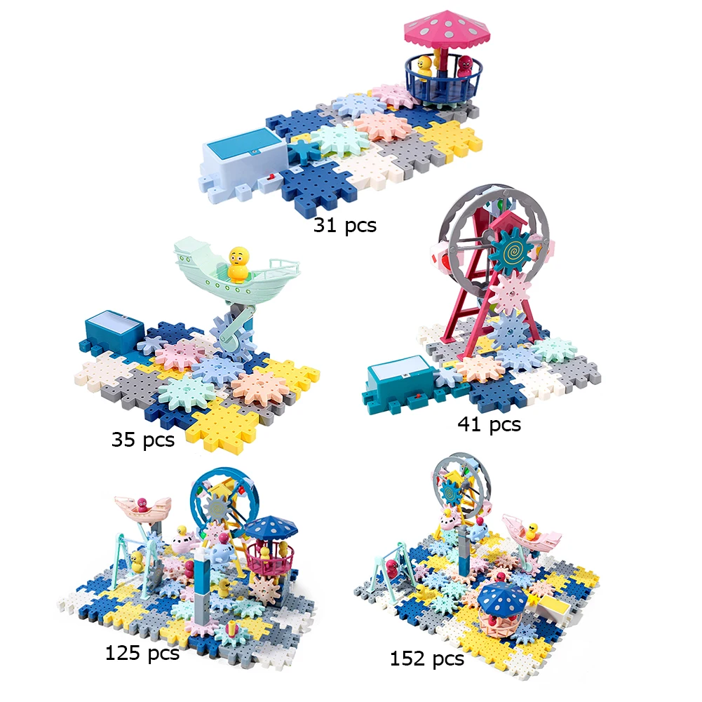 1 Набор Детский конструктор Парк развлечений | Приколы и розыгрыши