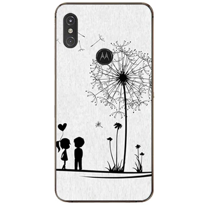 Чехол для телефона чехол для Motorola One XT1941 XT1941-1 XT1941-3 XT1941-4 XT1941-5) с цветочным узором в виде ракушки чехол для Moto ОДИН XT 1941 - Цвет: 9