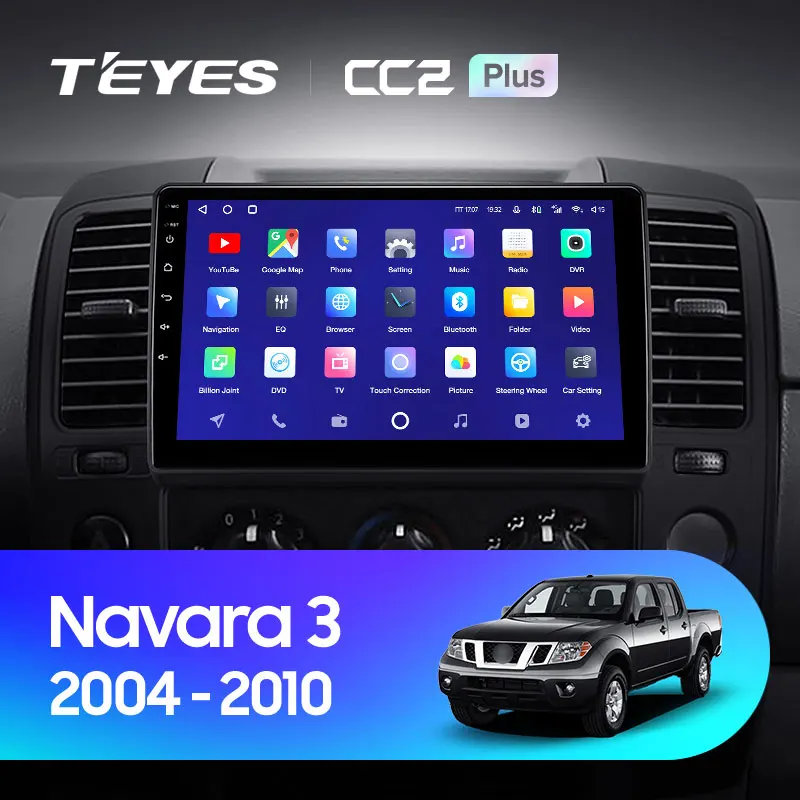 TEYES CC2L и CC2 Plus Штатная магнитола For Ниссан Навара 2 Nissan Navara 3 D40 2004 - 2010 Android до 8-ЯДЕР 6 +