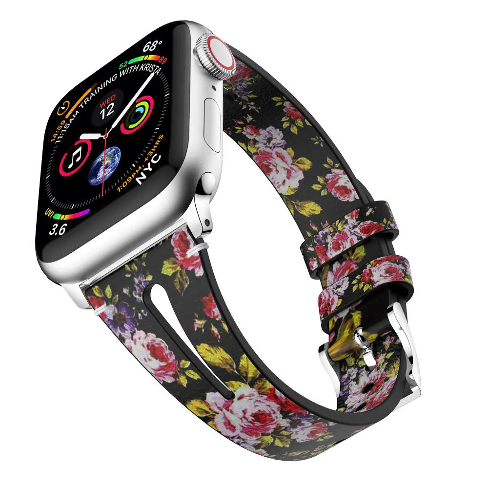 Ремешок для наручных часов hero iand кожаный ретро-браслет Apple Watch series 4 3 2 1 42/38/40/44 мм |