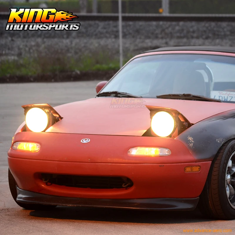 Подходит для 90-97 Mazda Miata MX-5 Gv Тип 2 стиль передний бампер спойлер Глобальный