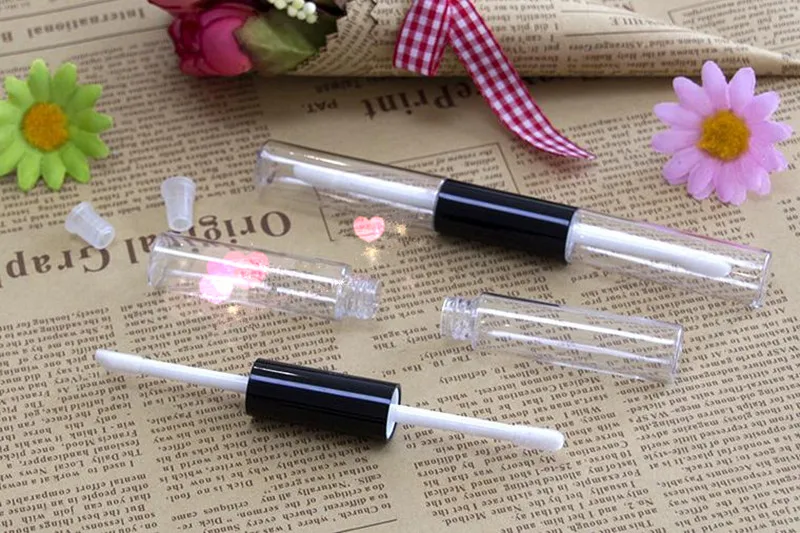 Оптовая продажа блеск для губ Lipstic контейнеры с двойной головкой посылка