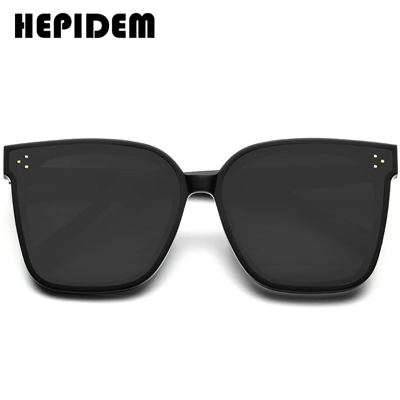 HEPIDEM 2020 новые ацетатные Круглые Солнцезащитные очки Ретро Мужские нежные модные
