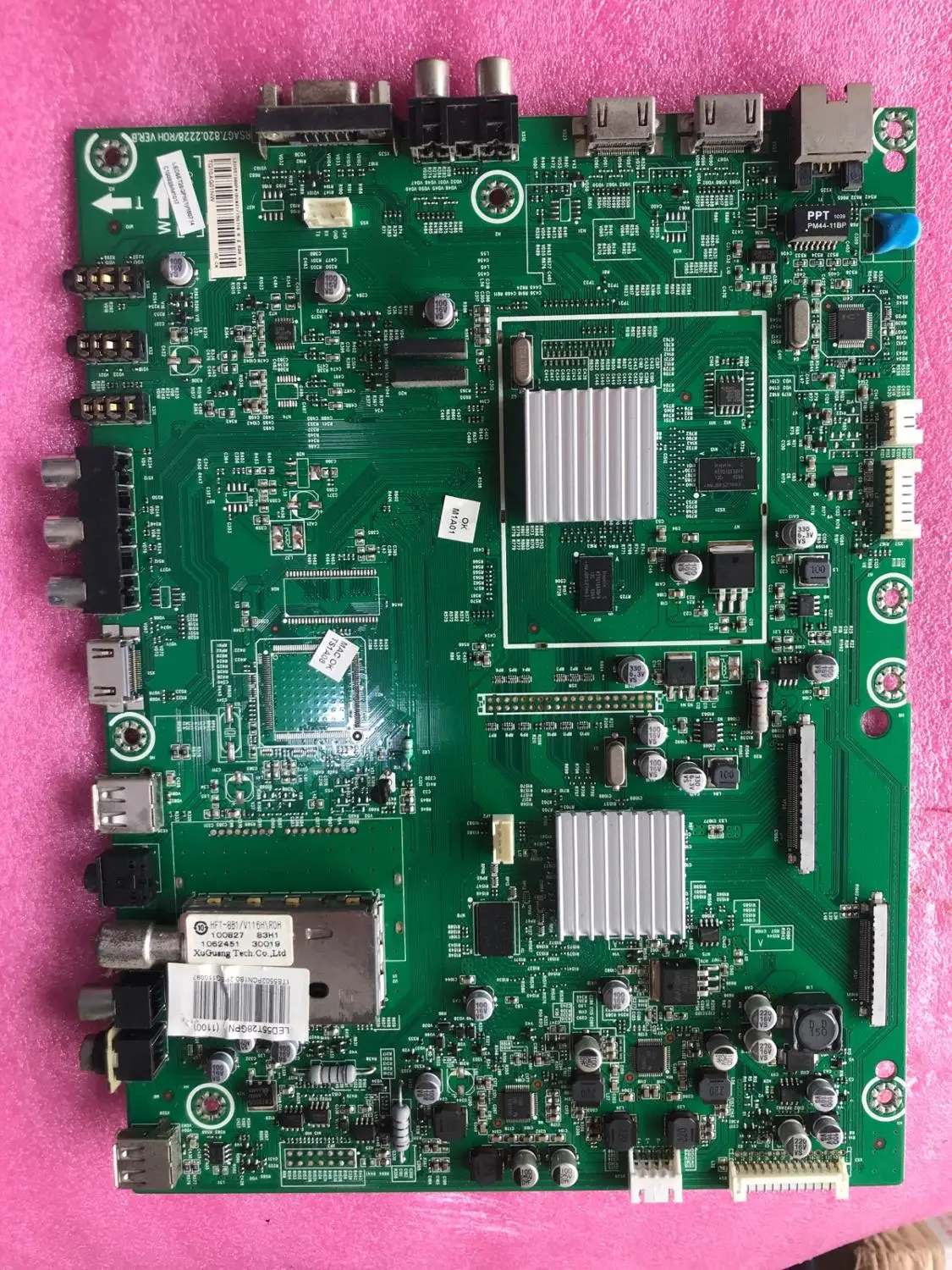 

Original LED55T286GPN motherboard RSAG7.820.2228 (BOM2) with screen V546H1-LE1