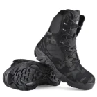 Открытый Треккинговые ботинки для мужчин Водонепроницаемый треккинговые ботинки Горные ботинки из натуральной кожи, Лесной Охотничий Тактический обувь Пешие прогулки обувь
