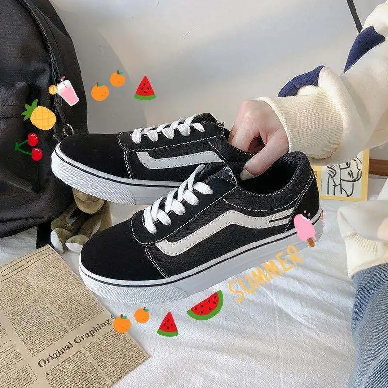 

Women Skateboarding Shoes,Classic Casual Shoes,Canvas Shoes,Female Walking Shoes,Size 36-40