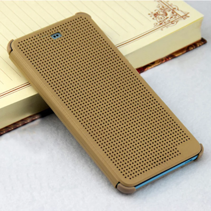 Умный силиконовый флип чехол Магнитный для HTC One A9 A 9 Desire 626 626G 626W G W 628 628G HTC626 Dot View