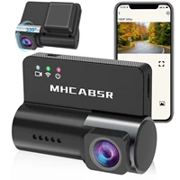 mini dash cam 1080p car camera dvr recorder 330 degree rotatable lens support smart voice control wifi wireless connect app