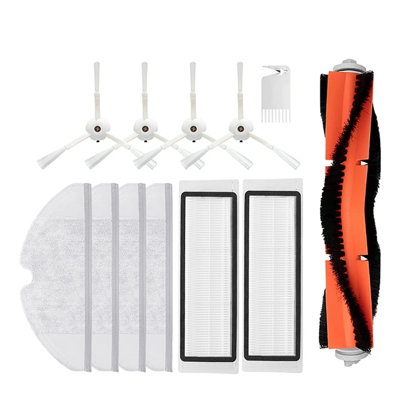 

12Pcs Hepa Filter Mop Rag Brush For Xiaomi Roborock 1S S50 S55 S5max S6 Maxv S6 Accessories Robot Vacuum Cleaner Parts