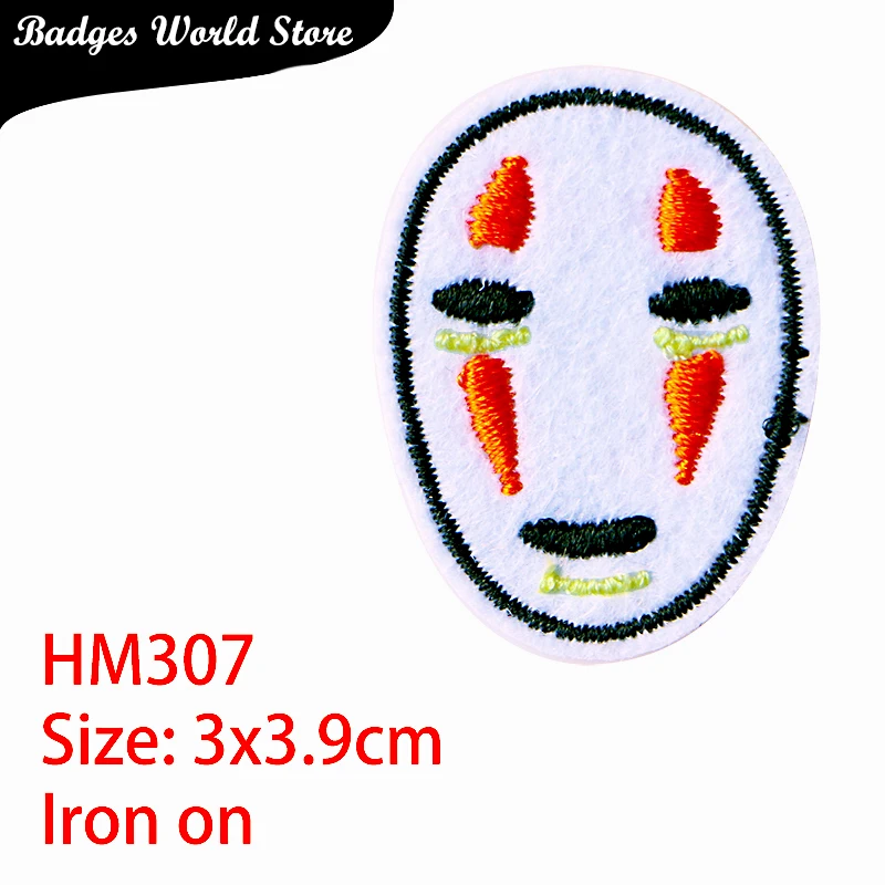 Cartoon Decorative Patch Alien Anime Cute bear car icon Embroidered Applique Patches For DIY Iron on Badges clothes Stickers | Дом и сад