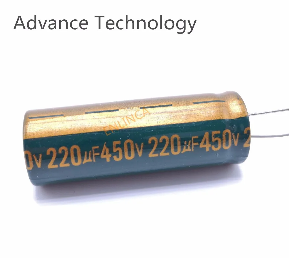 

5-20 шт./лот 450 в 220 мкФ алюминиевый электролитический конденсатор 20% в мкФ Размер 18*50 мм