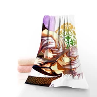 anime hakuouki shinsengumi kitan towels microfiber fabric bath towels travelbeachfacetowel custom creative towel 70x140cm