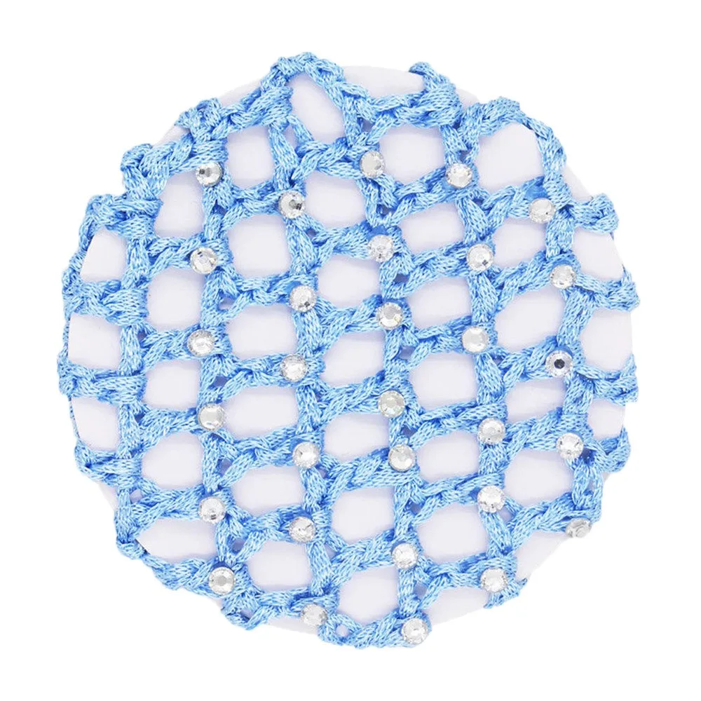 Красивый женский головной убор из булочек сетка для волос Балет Танцы Фигурное