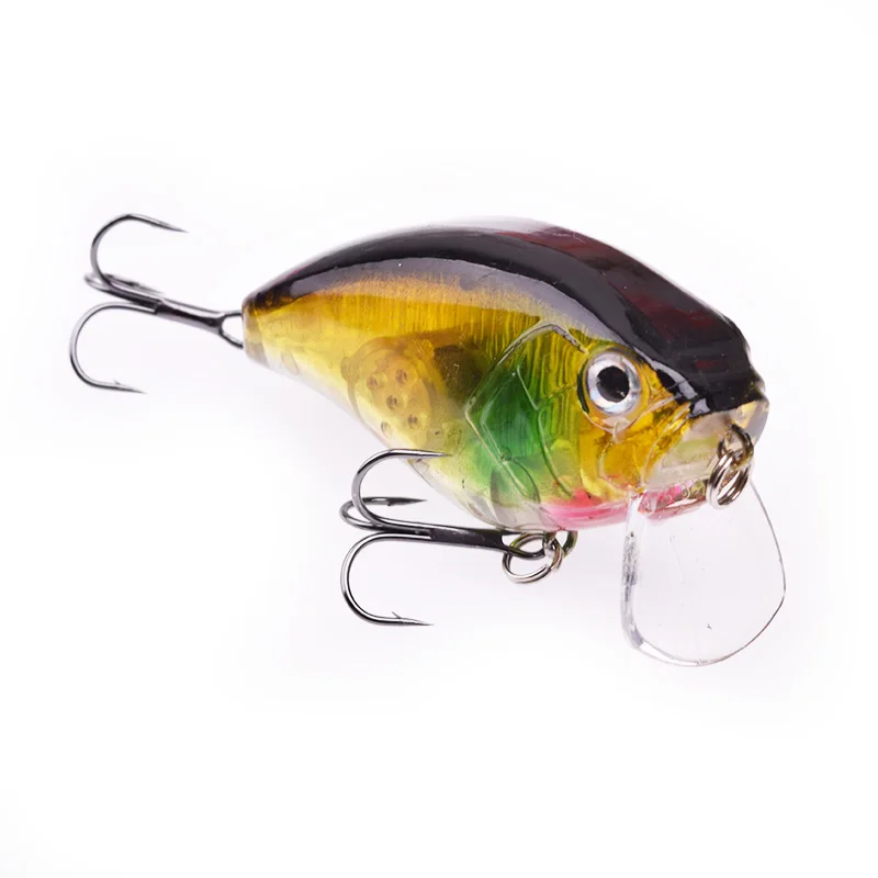 1Pcs Vibration Crank Sinking Wobblers Fishing Lures 65mm 16.5g Artificial Hard Bait Bass Japan Minnow Crankbait Fishing Tackle