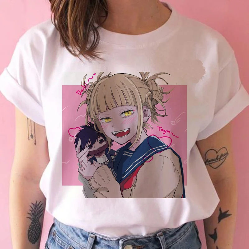 Женская футболка senpai химико Тога waifu аниме забавная кавайная 90-х японская