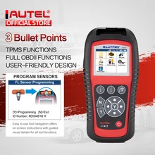 AUTEL MaxiTPMS TS601 Car OBD2 Diagnostic Tool Activate Tire Sensor TPMS Reprogramming Automotive Code Reader Scanner PK TS501