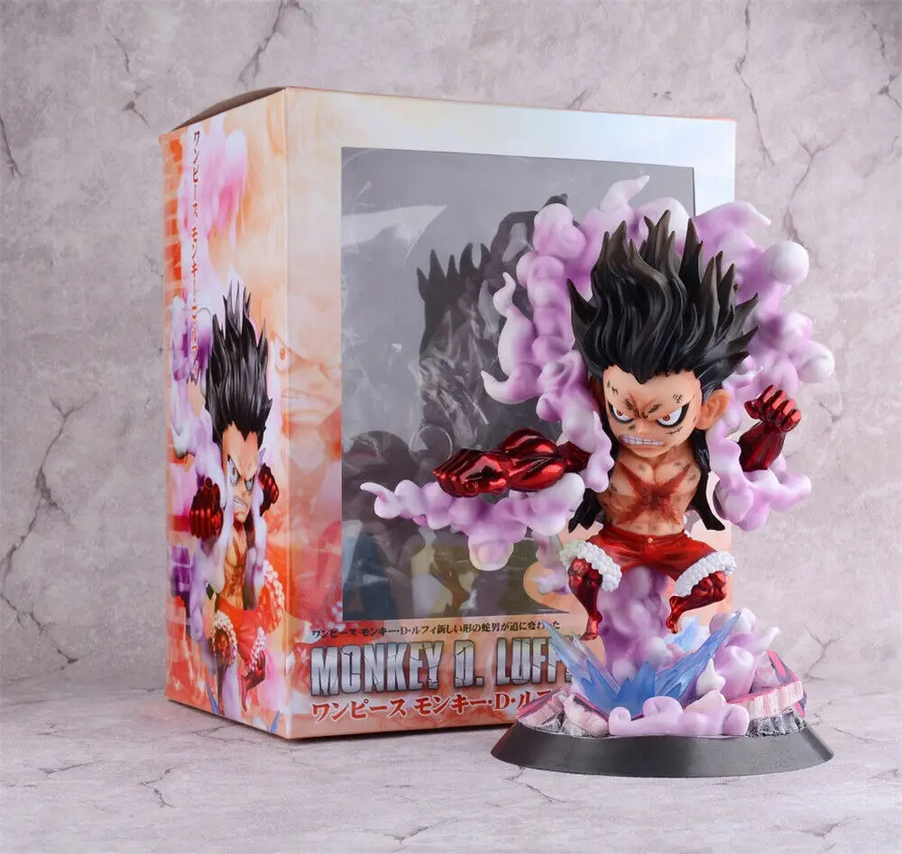 One piece Luffy gear 4 Snake Man Q Ver. Фигурка модель 10 ''Коллекция игрушек для детей