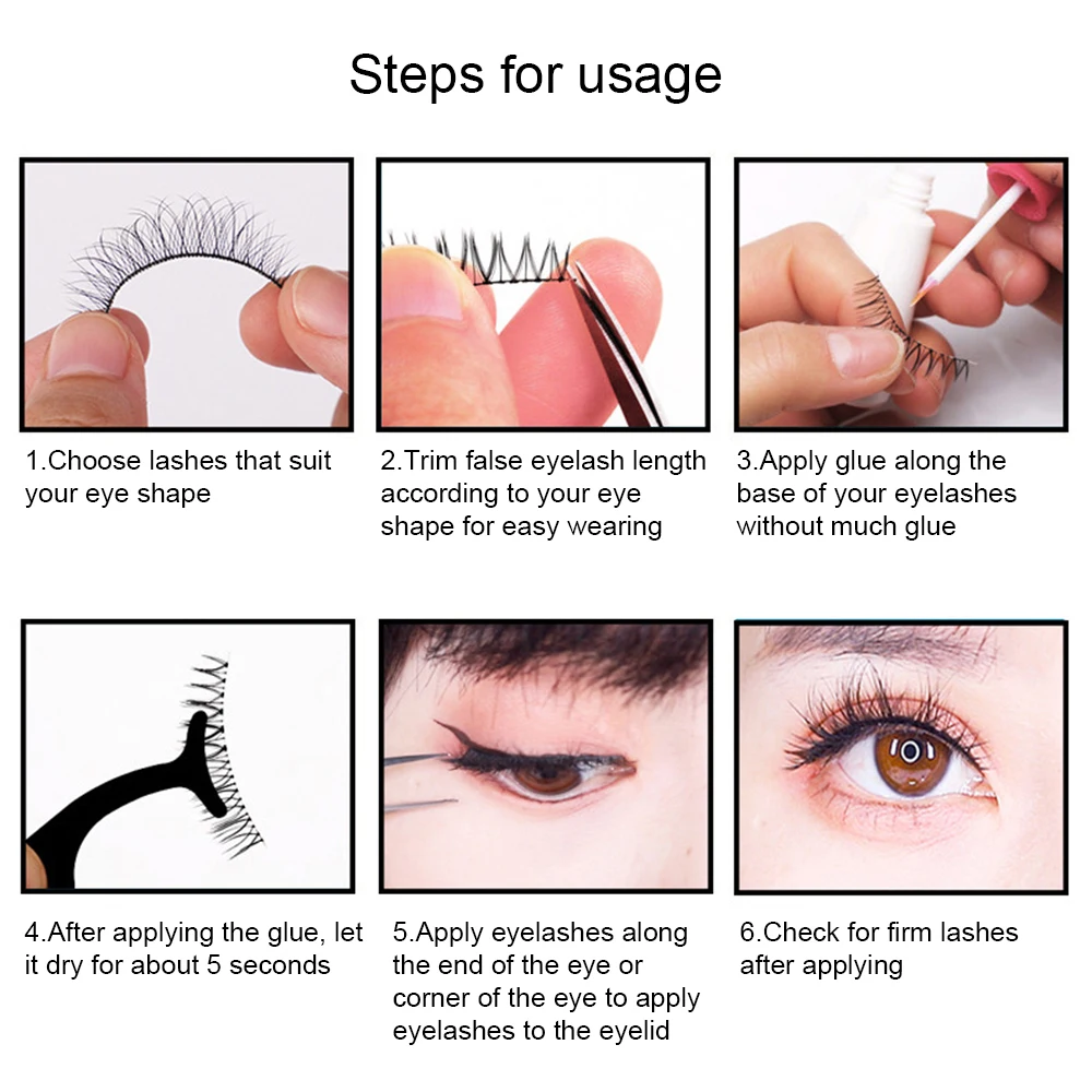 Плотные накладные ресницы классического типа для макияжа, продление ресниц, мягкие подделки из искусственного меха 3D.