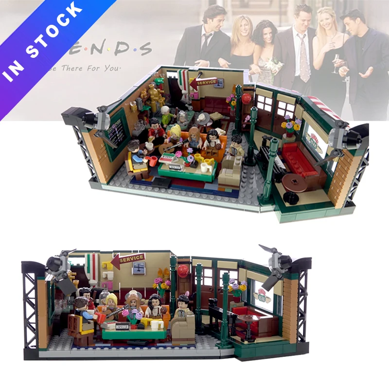 2019 Новинка Lepinblocks 1000 + шт классический ТВ американская драма друзья центральный