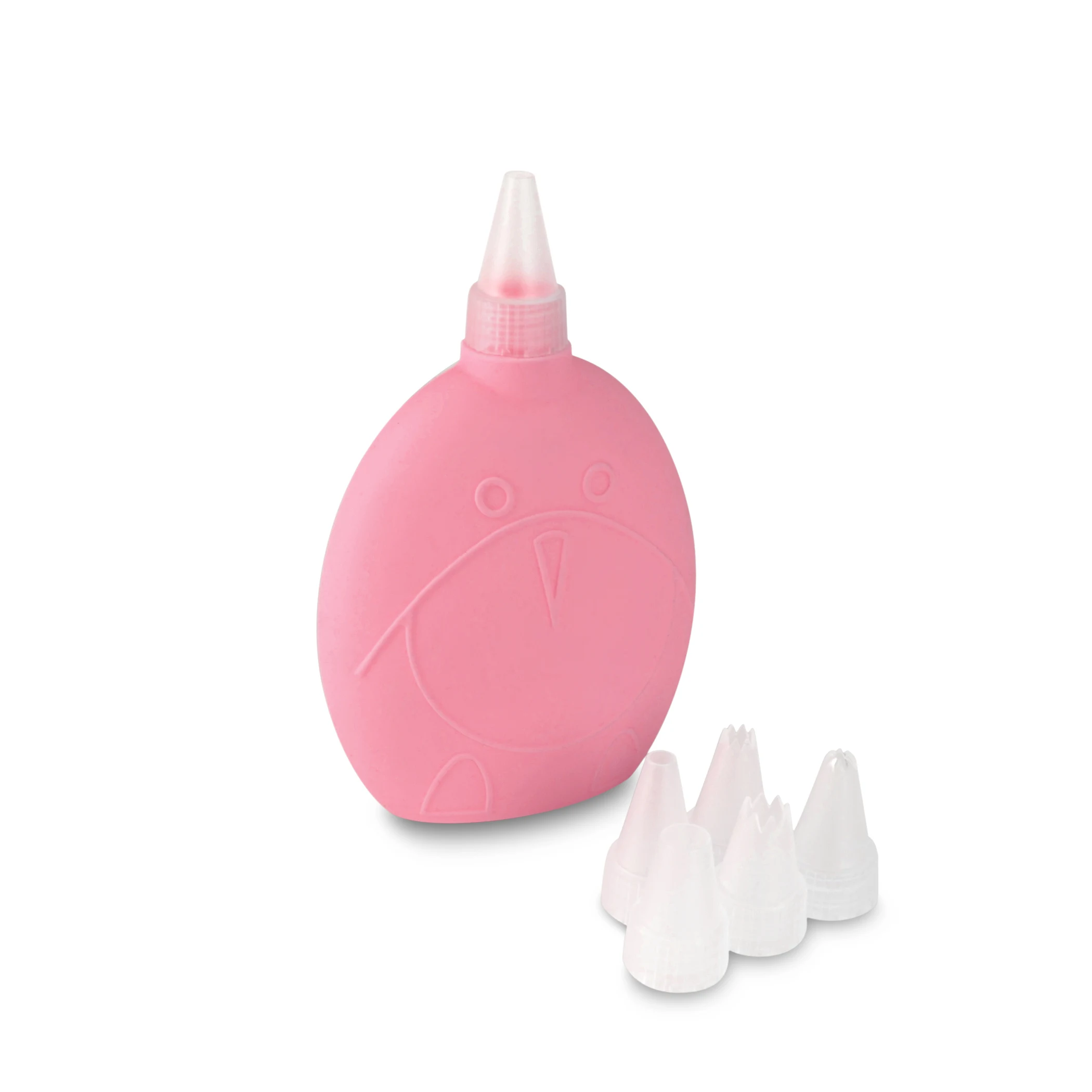 M1 Pink Виды силиконовых набор наконечников для украшения-Макарон горшок с 6 шт Обледенение труб сопла - Цвет: M1 Pink