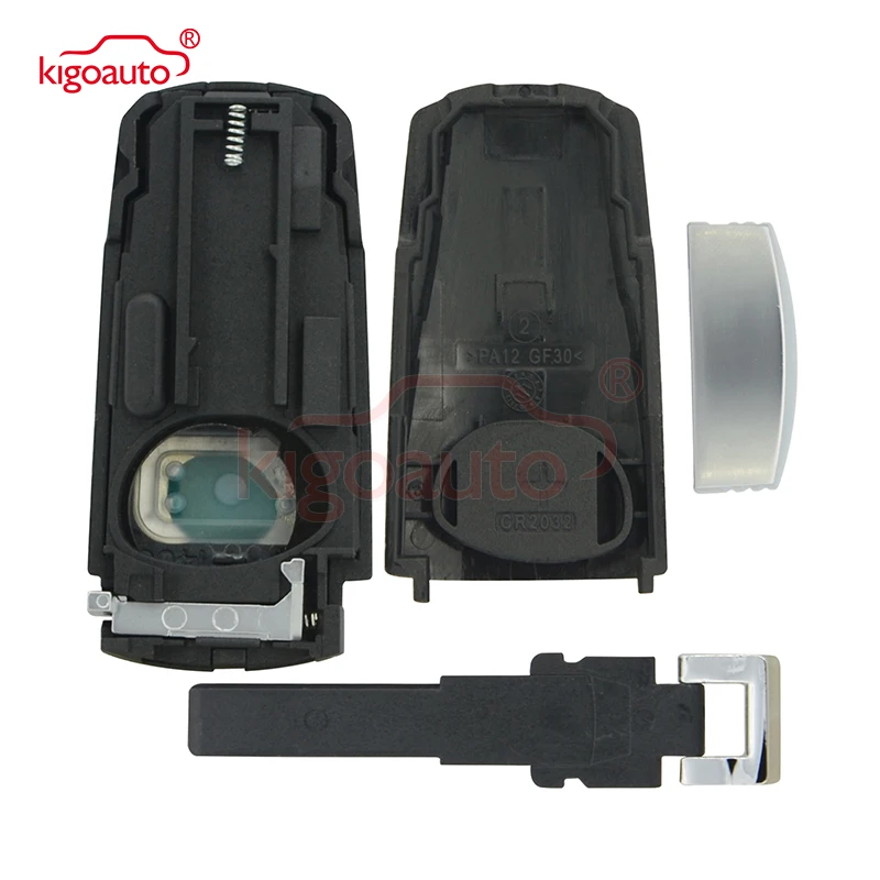 Чехол для ключей Kigoauto smart car VW Volkswagen Magotan Passat CC 2005 2010 3C0 959 752BA 3 кнопки|Ключ от авто| |