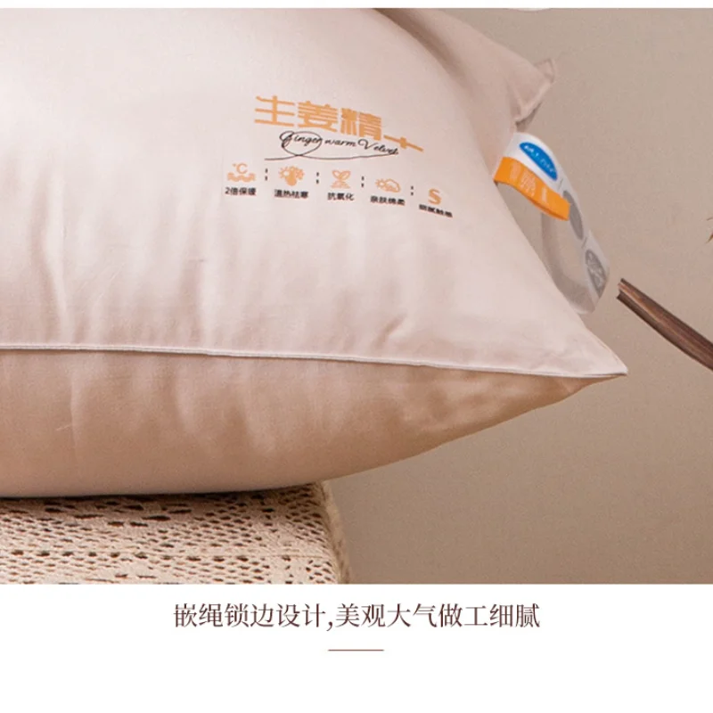 Bedding Cotton Pillow Soft and Comfortable Sleep Adult Home Cervical | Дом и сад
