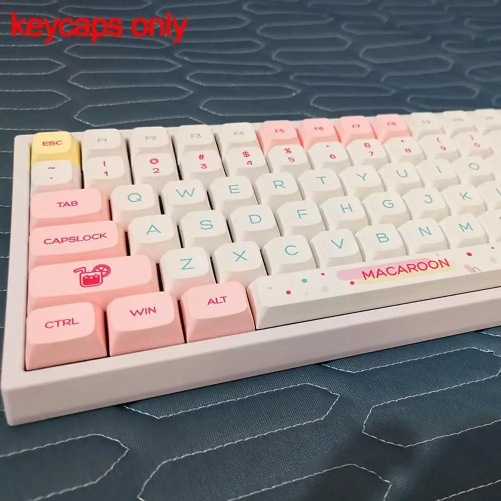 

Xda 142 колпачки для клавиш Pbt, колпачки для клавиш с сублимацией краски, профиль Xda для 68 84 87 96 104 108 Mx, механическая клавиатура, колпачок для клав...