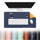 Настольные коврики, большой коврик для мыши, игровой двухсторонний портативный коврик для мыши, коврик для ноутбука из искусственной кожи, большой коврик для геймеров 60x30 80x40 см