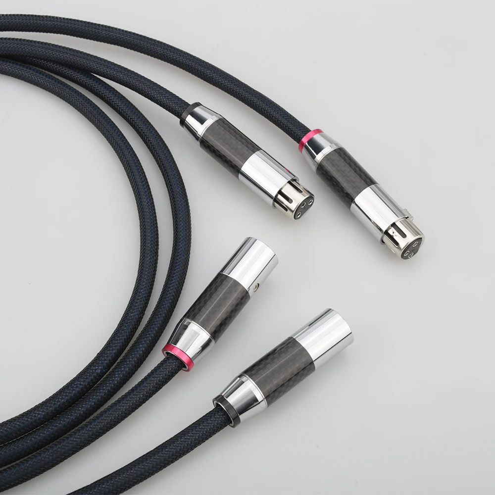 Аудиокабель Audiocrast A10 с посеребренным покрытием XLR сбалансированный аудиокабель