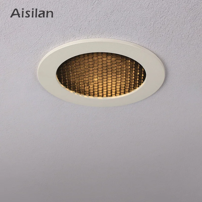Точечный светодиодный светильник Aisilan уникальный сотовый противобликовый