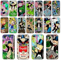 richie rich dollar sign soft phone case for iphone 11 12 pro xs max 7 8 6s 6 plus xr se 2020 x cover cartoon matte mobile shell