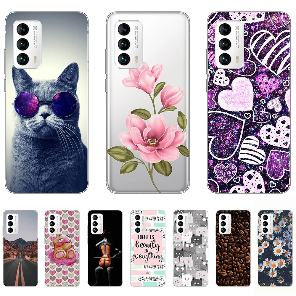 

for MEIZU 18 18 Pro Anti-fall Non-slip Cartoon Durable Shell Phone Case Tpu Coque Bumper Flexible Shockproof Full protection