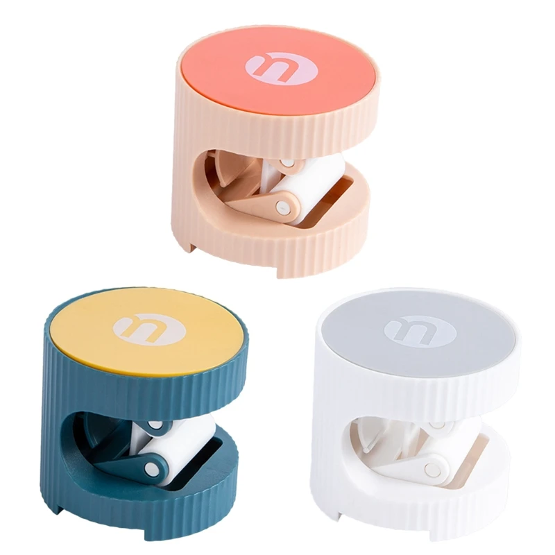 

K1KA Wall Mounted Mop Holder Waterproof Mop and Broom Organizer Self-Adhesive Hanging Shelf Bathroom Mop Storage Organizer