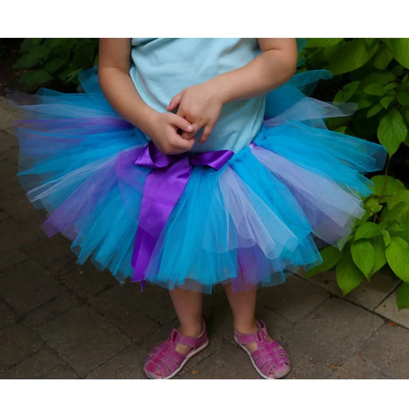 Детские юбки пачки юбка американка для дня рождения новорожденных девочек Милая