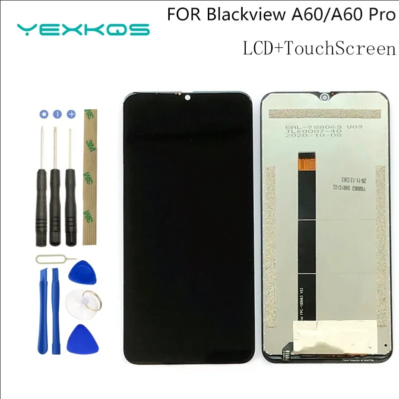 Оригинальный ЖК-дисплей 6 1 дюйма для Blackview A60 сборка сенсорного экрана PRO