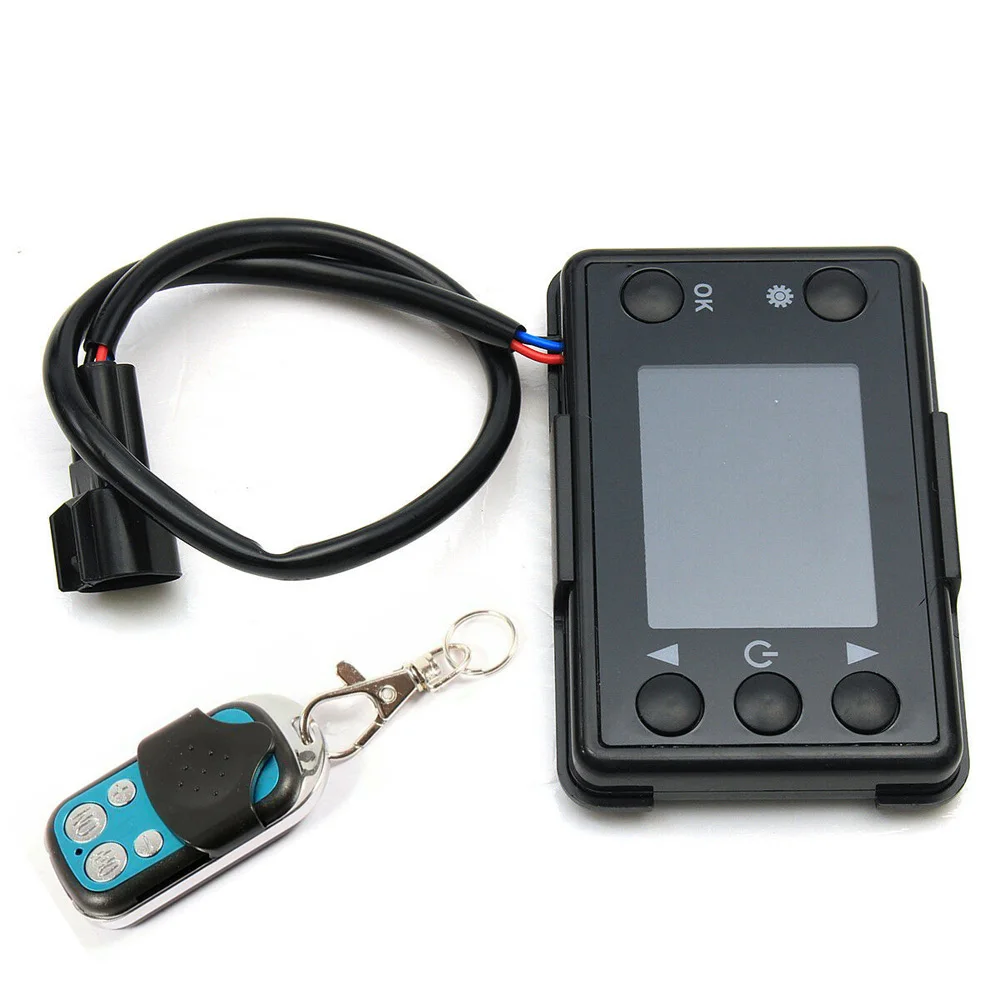 

Replacement Heater Controller Switch Accessories Air parking Black Car