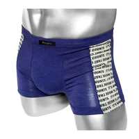 high quality cotton boxer underpants mens softy sexy boxer shorts with printed new arrival brand underwear panties