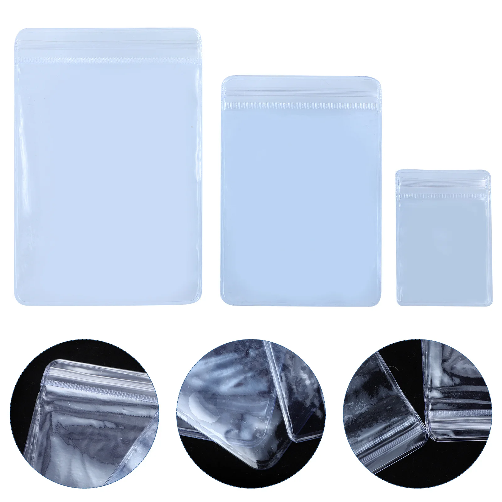 

300pcs Resealable Jewelry Bag Zipper Bag Anti Oxidation Mini Jewelry Organizer