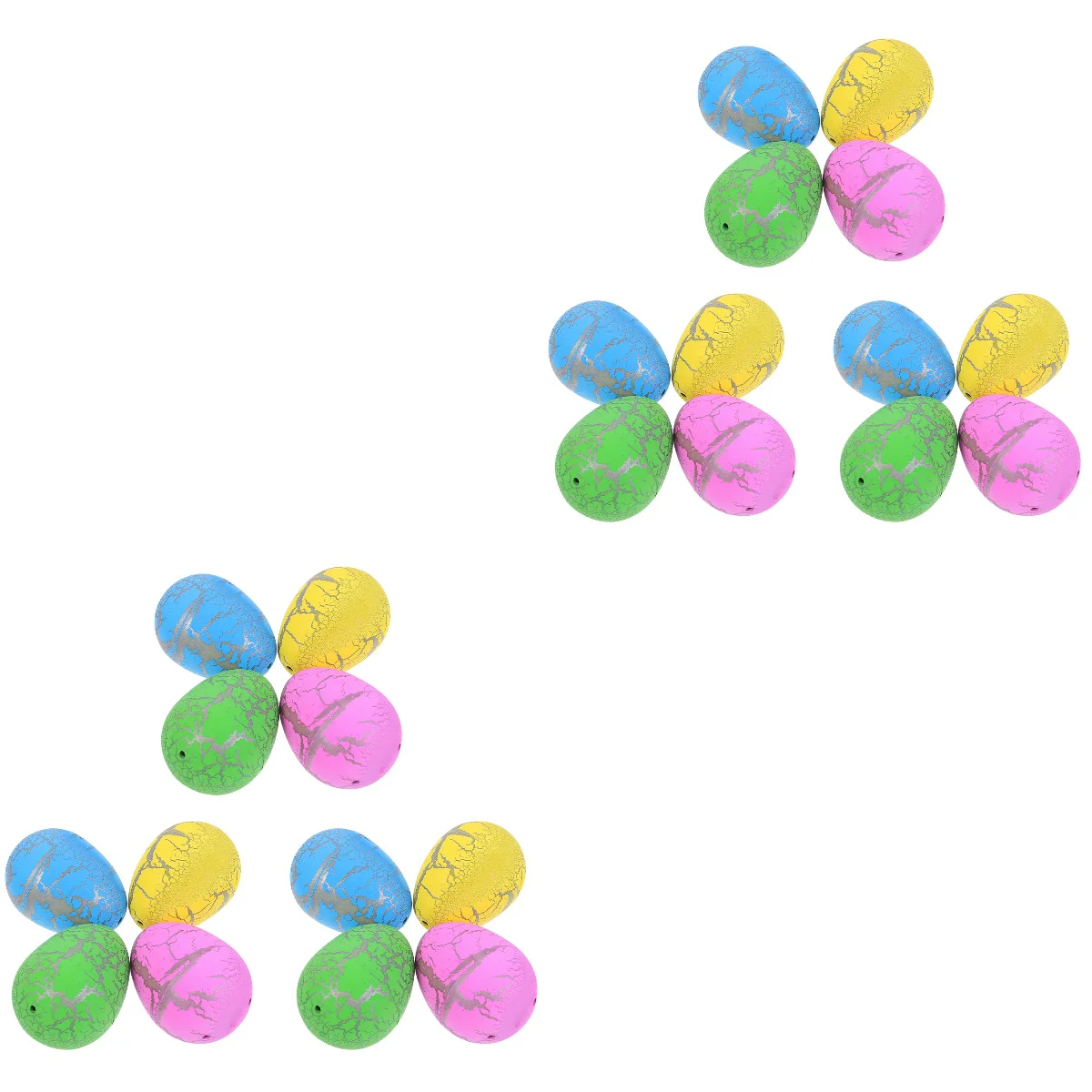 

24 штуки модели яиц, имитация яиц (разные цвета)