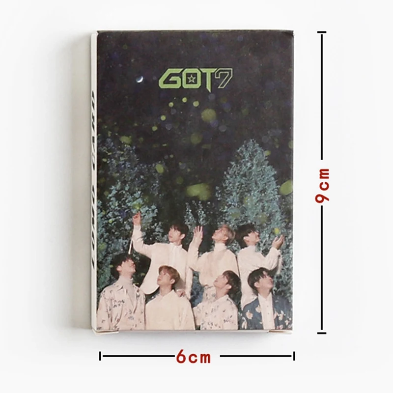 

32Pcs/Set GOT7 Album Photocard Fans Gift Self Made Paper Poster Photo Card Collection Stationery Set