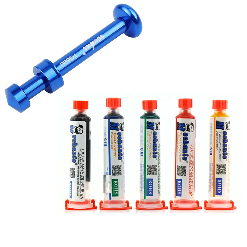 Паяльный флюс из алюминиевого сплава в виде шприца для сварочного масла