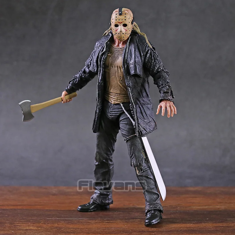 NECA 2009 Роскошная экшн фигурка Джейсона вурхеса 7 дюймов Игрушечная модель|Игровые