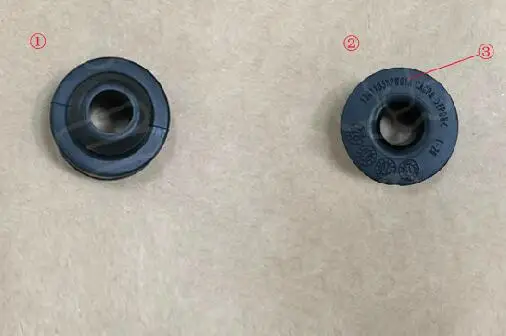 

1301103XPW01A Suspended rubber block under the radiator for greatwall pao