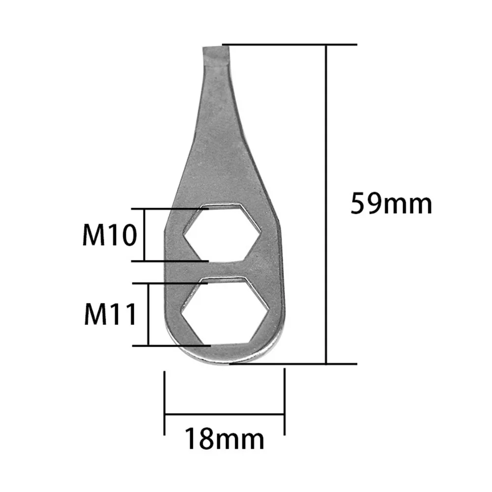 

Aluminum Alloy Fishing Reel Combo Wrench Reel Parts & Repair Handle Nut Wrench Socket Wrench Nut Tools For Repair Of Wrench