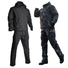 Мужская куртка для страйкбола, тактическая куртка с мягкой оболочкой, военная форма, спецназ, армейский костюм, военная одежда, мужская куртка + брюки