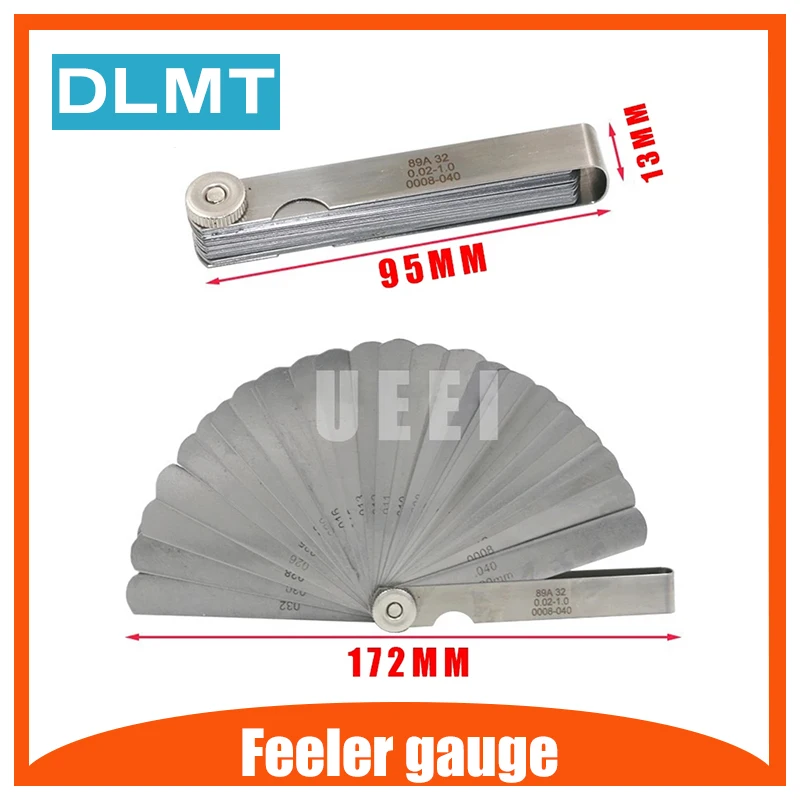 32 шт. латунный щуп для измерения расстояния 0 04-0 88 мм | Инструменты