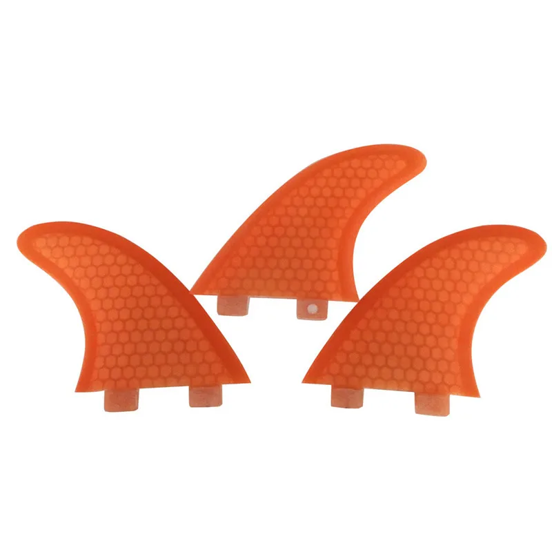 Ласты для серфинга FCS fin GX, G3, G5 FIN orange из стекловолокна сотовые ласты для серфинга