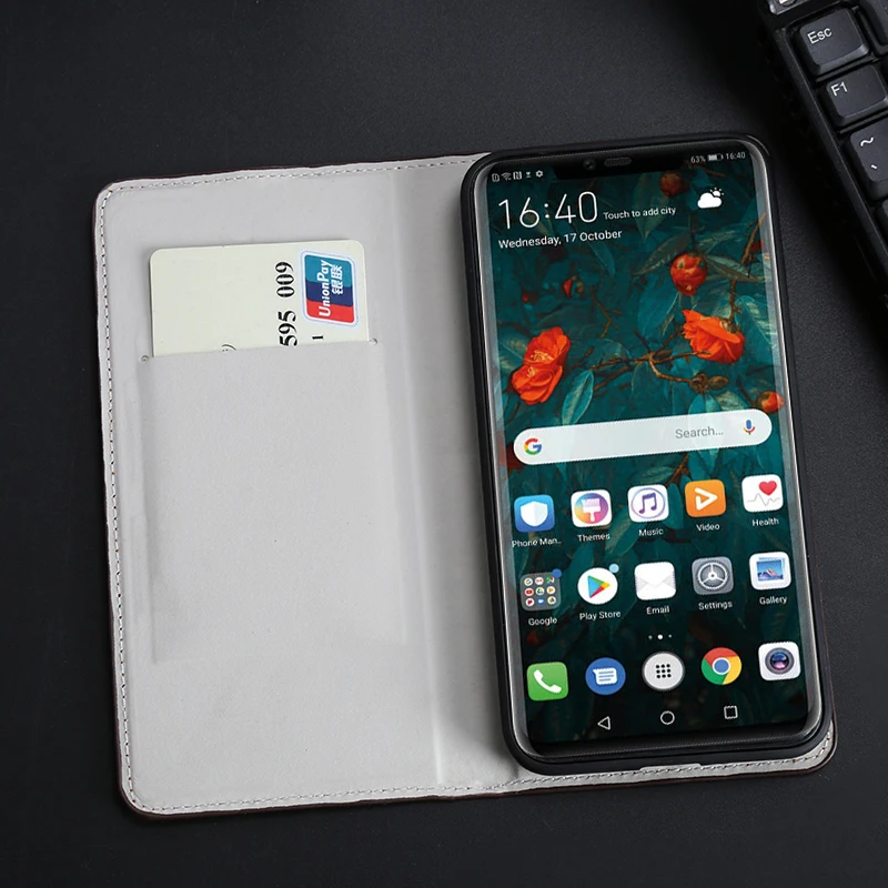 

Leather Phone Case For Ulefone Power 5 Metal S1 S8 S10 Pro Gemini Case Wallet Cowhide Cover