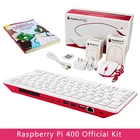 RaspberryPi 400, 4 Гб ОЗУ, 1,8G Cortex-A72 ЦПУ, встроенный Wi-Fi Bluetooth, официальная SD-карта, адаптер питания, видеокабель, руководство для начинающих
