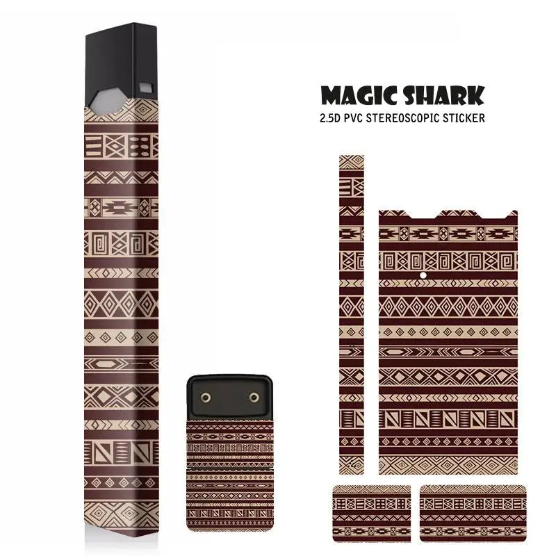 Высококачественная наклейка Magic Shark в виде цветка пузыря китайский чехол с